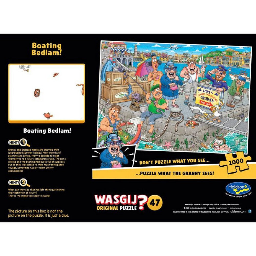 Puzzle - Holdson - Wasgij? Original 47 Boatbedlam