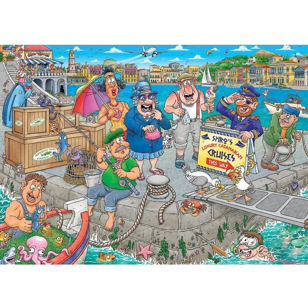 Puzzle - Holdson - Wasgij? Original 47 Boatbedlam