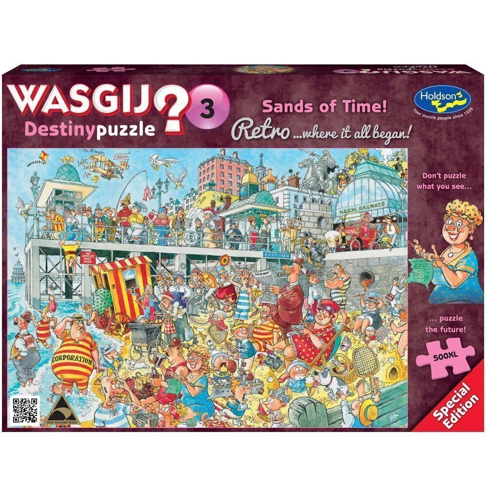 Puzzle - Holdson - Wasgij? Retro Dest;#3 500Pcxl