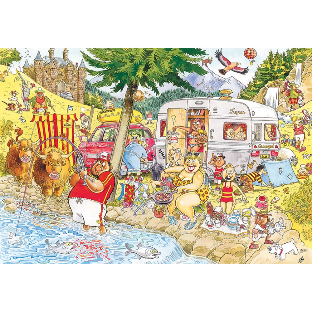 Puzzle - Holdson - Wasgij? Retro Mystery 6 500Pxl