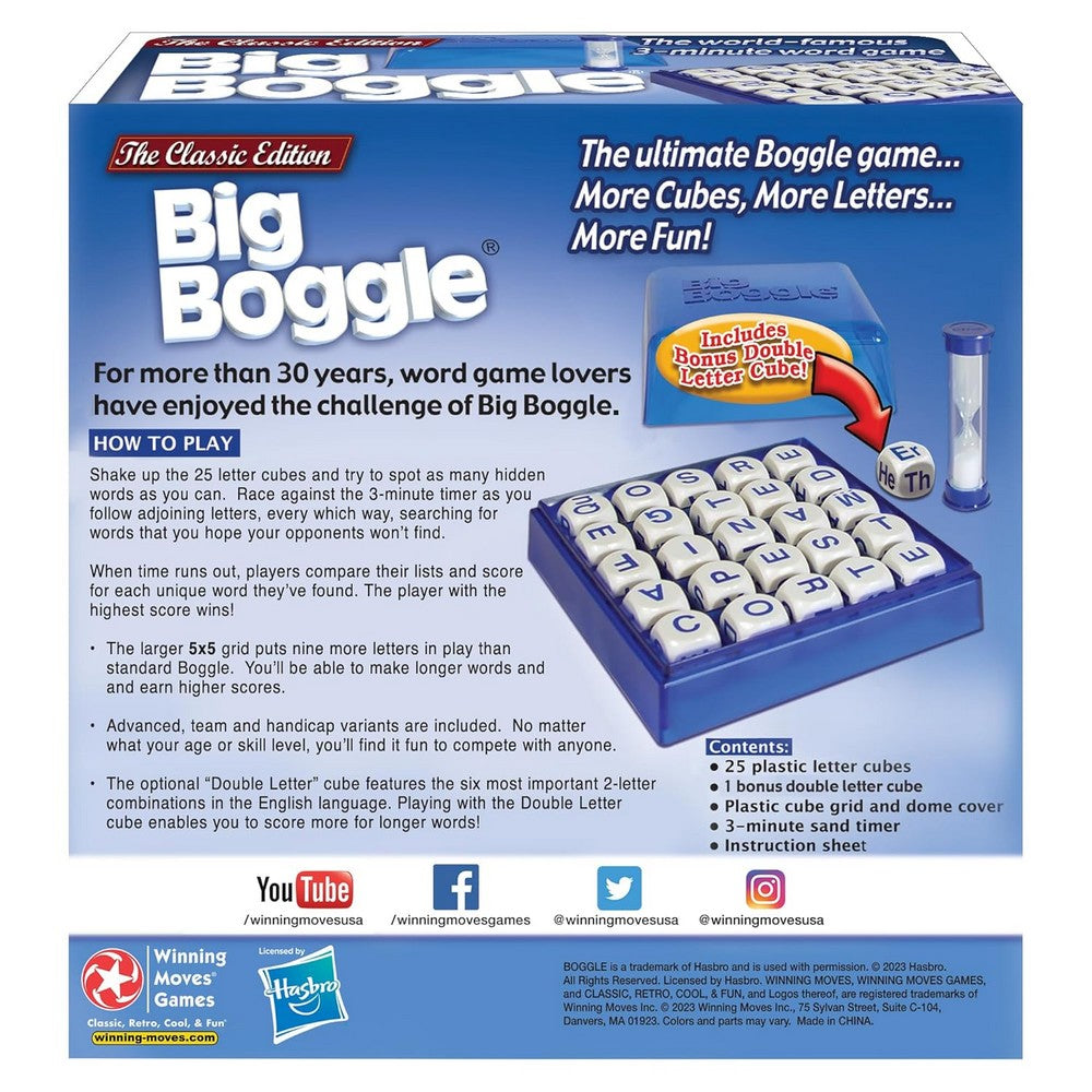 Boggle; Big Boggle