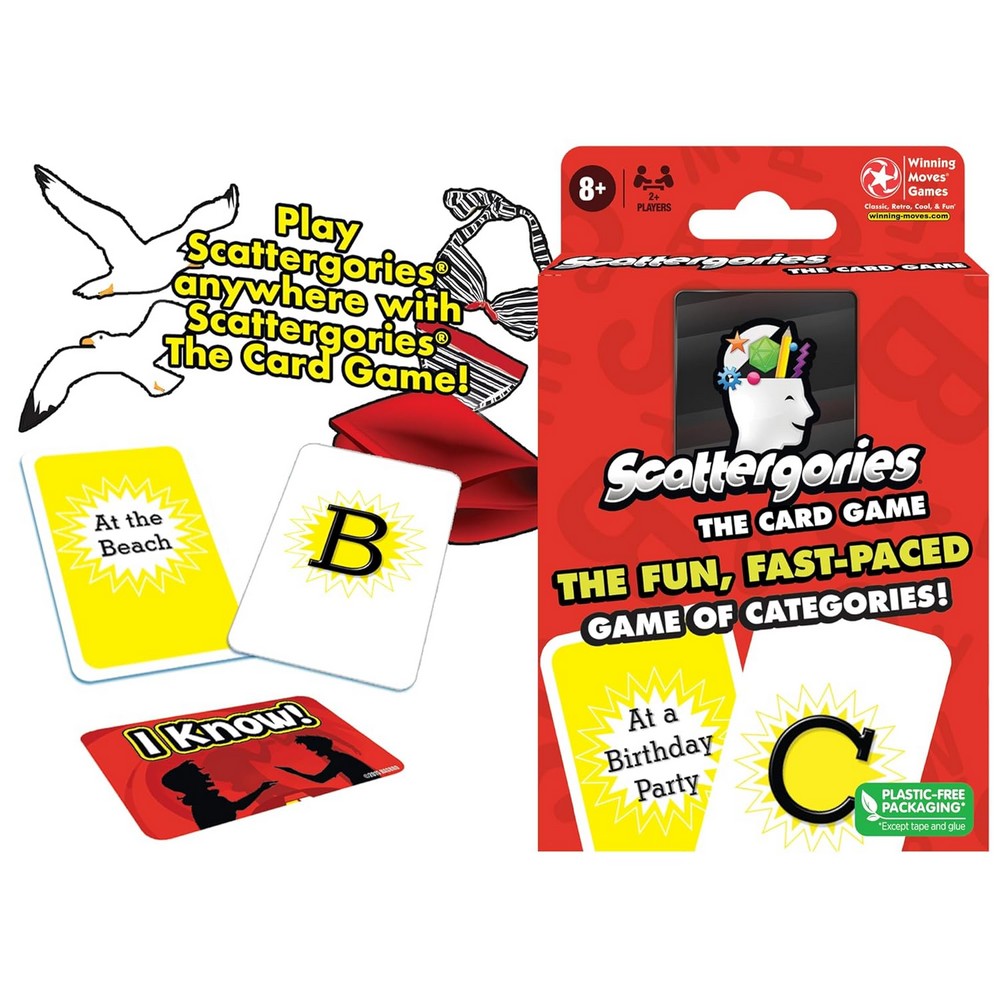 Scattergories The Card Game from Winning Moves USA