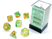 CHX 27555 Nebula Polyhedral Spring/White Luminary 7-Die Set