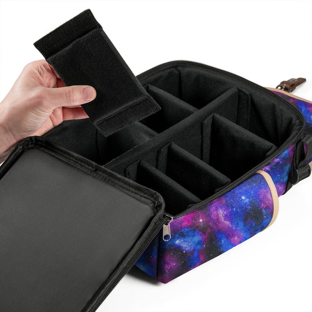 ENHANCE Designer Edition Compact Trading Card Backpack - Galaxy