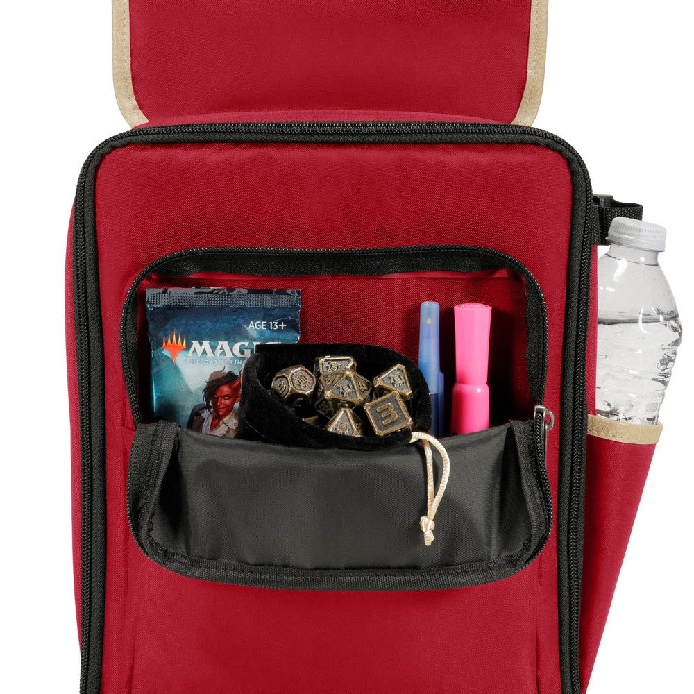 ENHANCE Designer Edition Compact Trading Card Backpack - Red