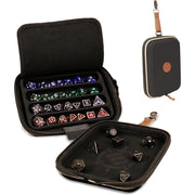 U2 ENHANCE Designer Edition Dice Tray - Dice Case and Dice Holder (28+ Dice & EVA Shell) (Black)