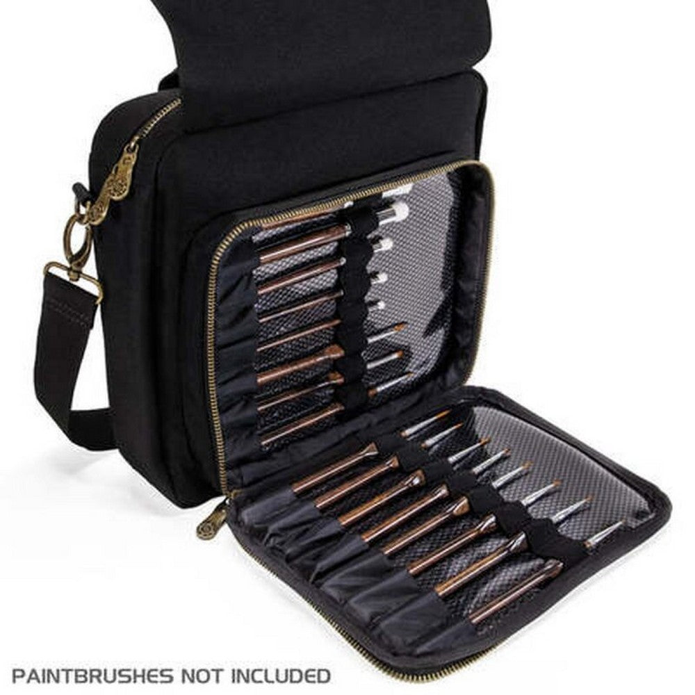 ENHANCE Tabletop Miniature Figure Paint Case - Black