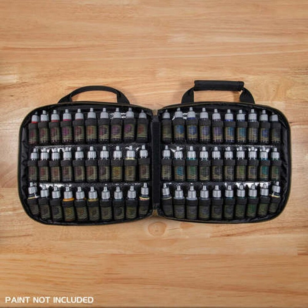 ENHANCE Tabletop Miniature Figure Paint Case - Black