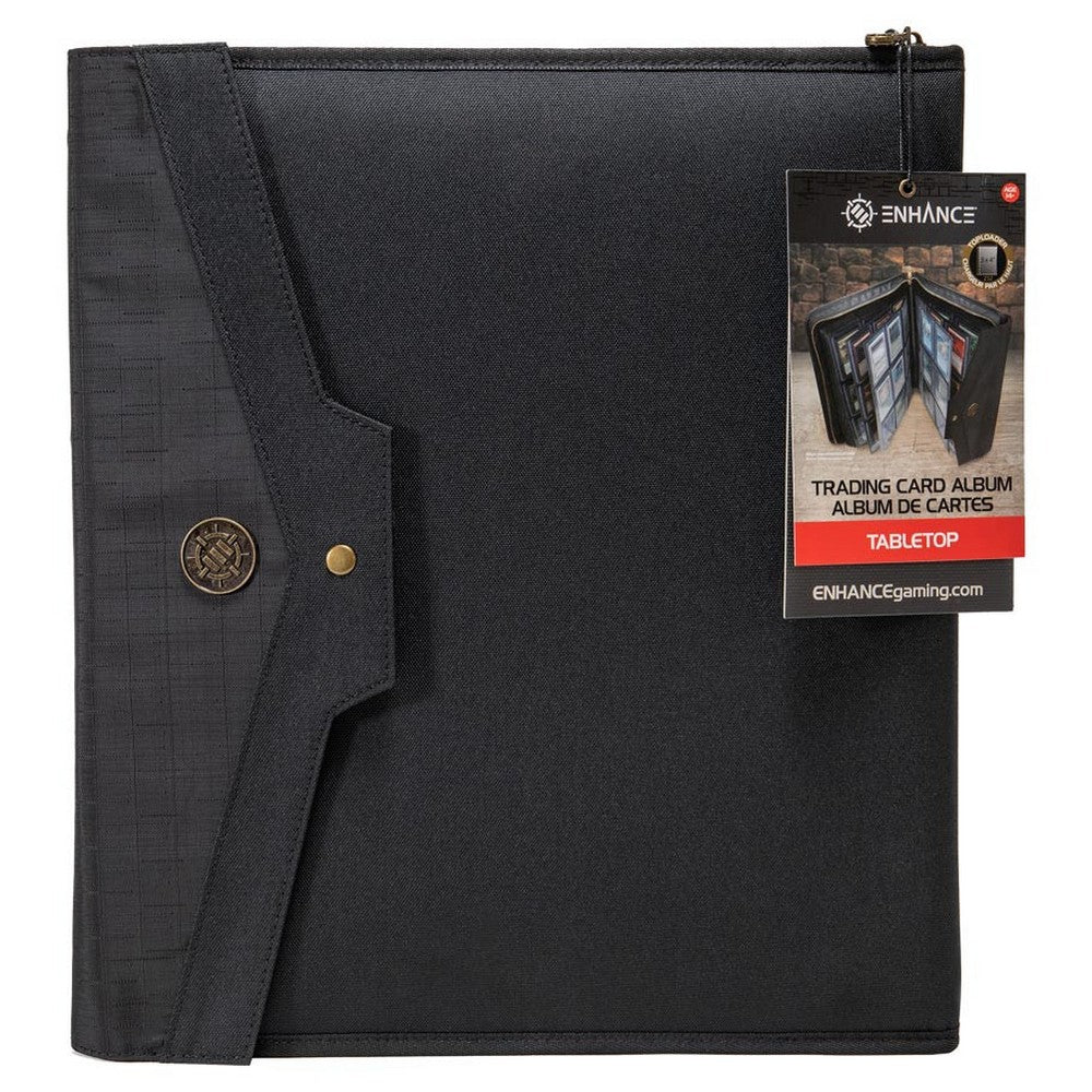 U2 ENHANCE Standard Top Loader Binder - 252 Toploaders in 9 Pocket Pages with Pocket for Tag