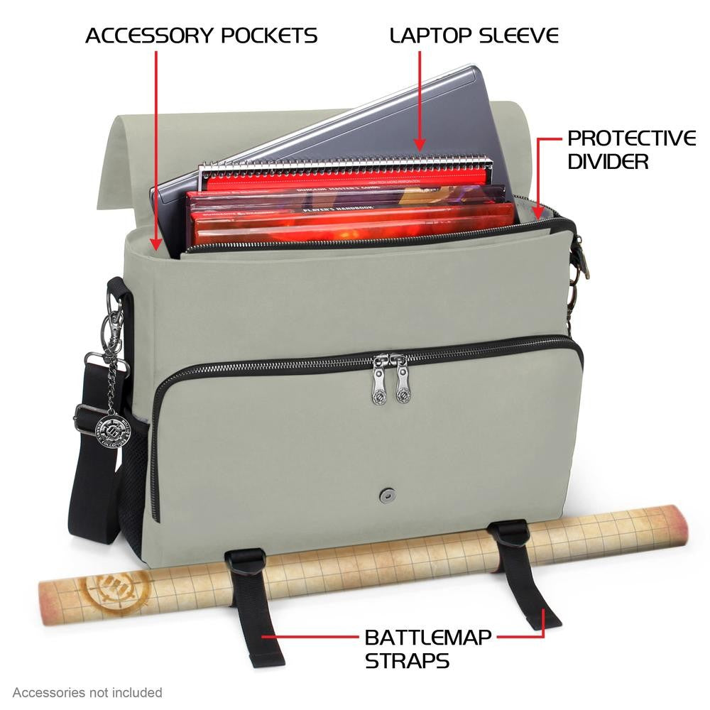 U2 ENHANCE Collector's Edition RPG Player's Essentials DnD Bag - (Dragon Silver)