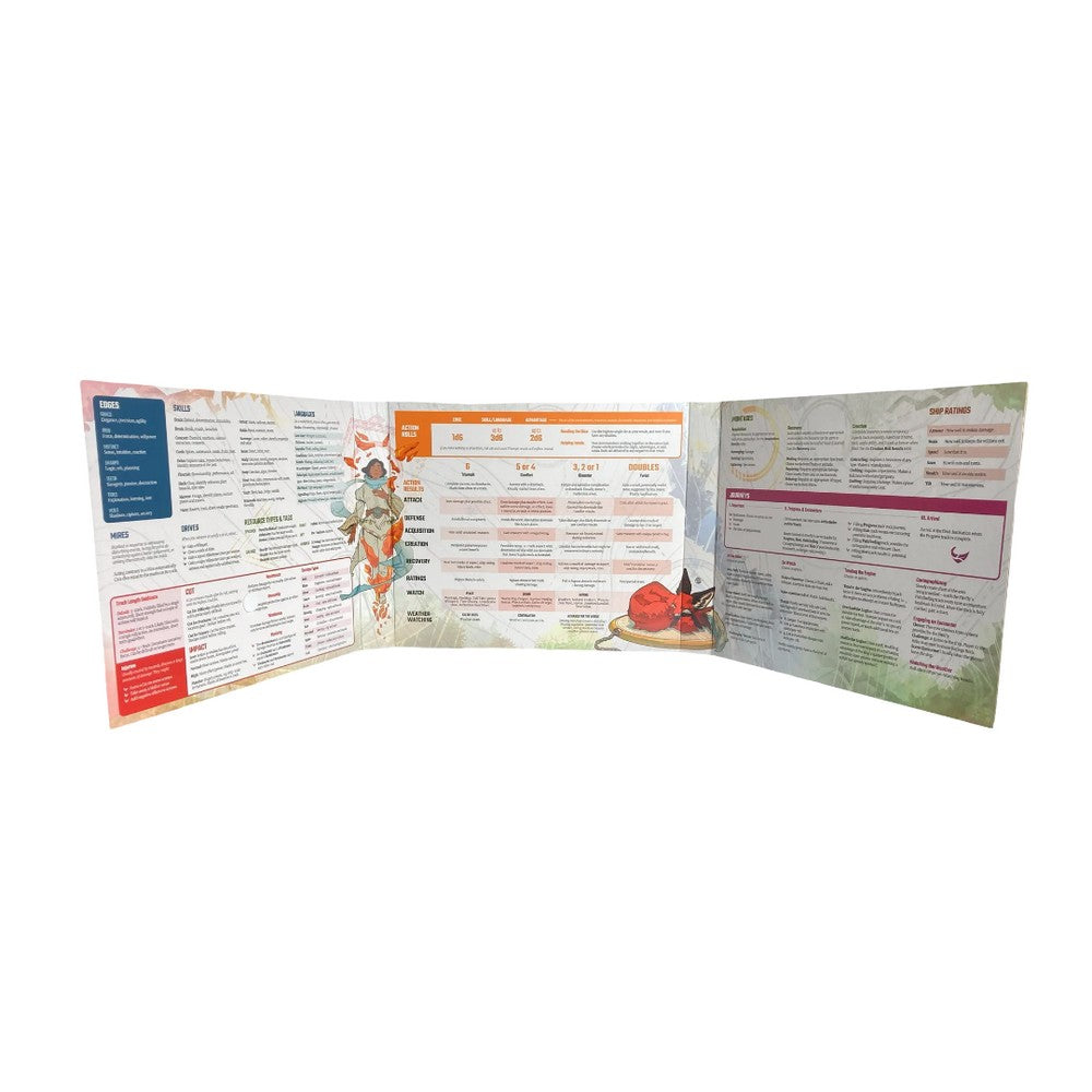 U2 The Wildsea RPG: Firefly Folio GM Screen