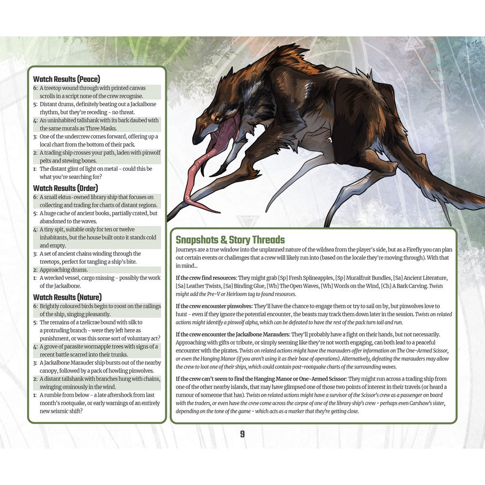 U2 The Wildsea RPG: One-Armed Scissor Scenario