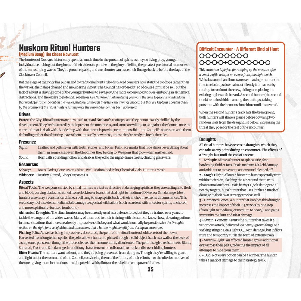 U2 The Wildsea RPG: Red Right Hand Scenario
