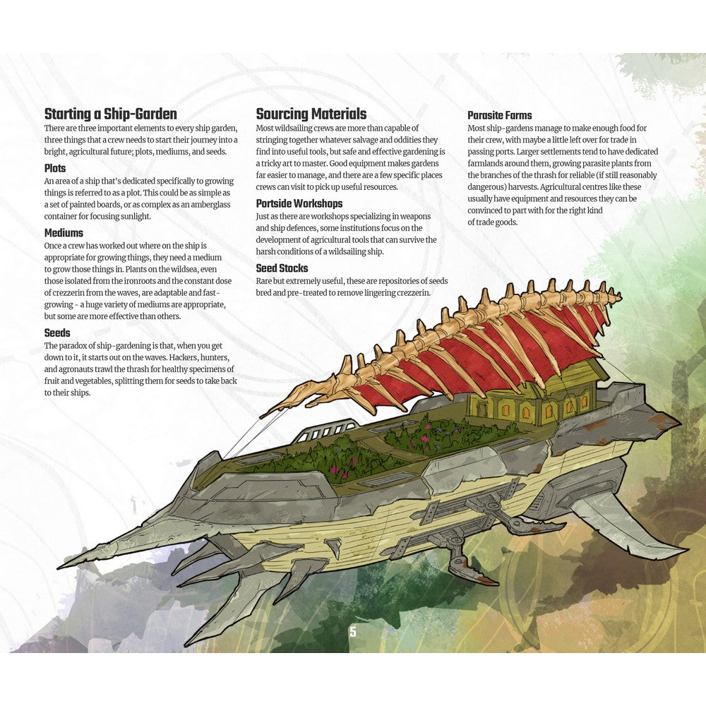 U2 The Wildsea RPG: Ship-Gardens Supplement