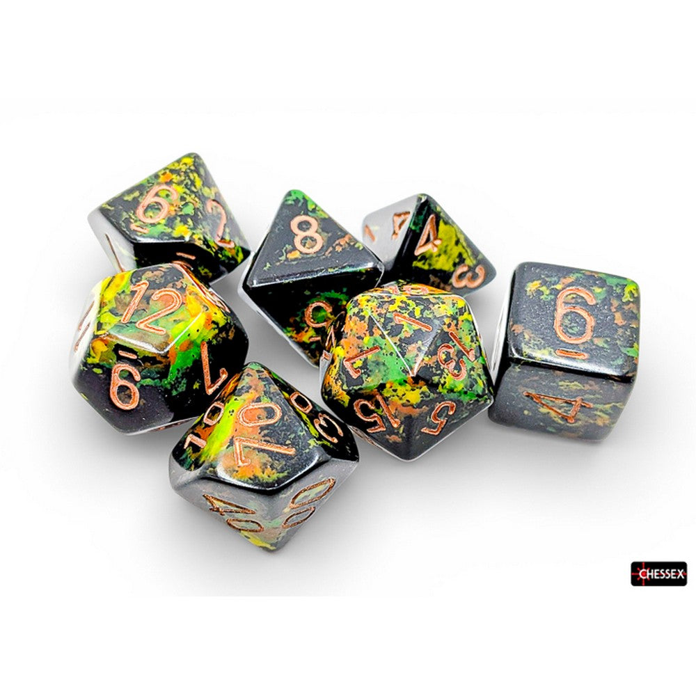 U2 CHX 24405 Brush Polyhedral Deep Forest/gold 7-Die Set