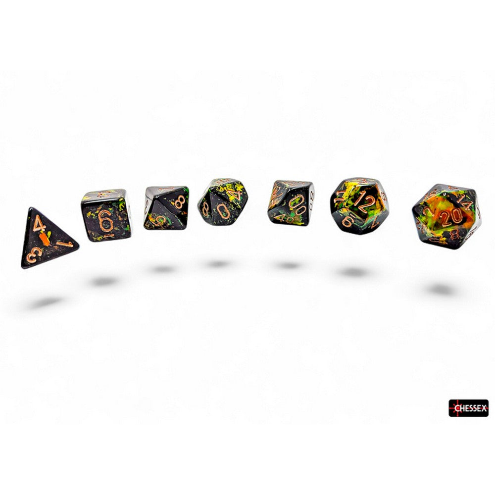 U2 CHX 24405 Brush Polyhedral Deep Forest/gold 7-Die Set