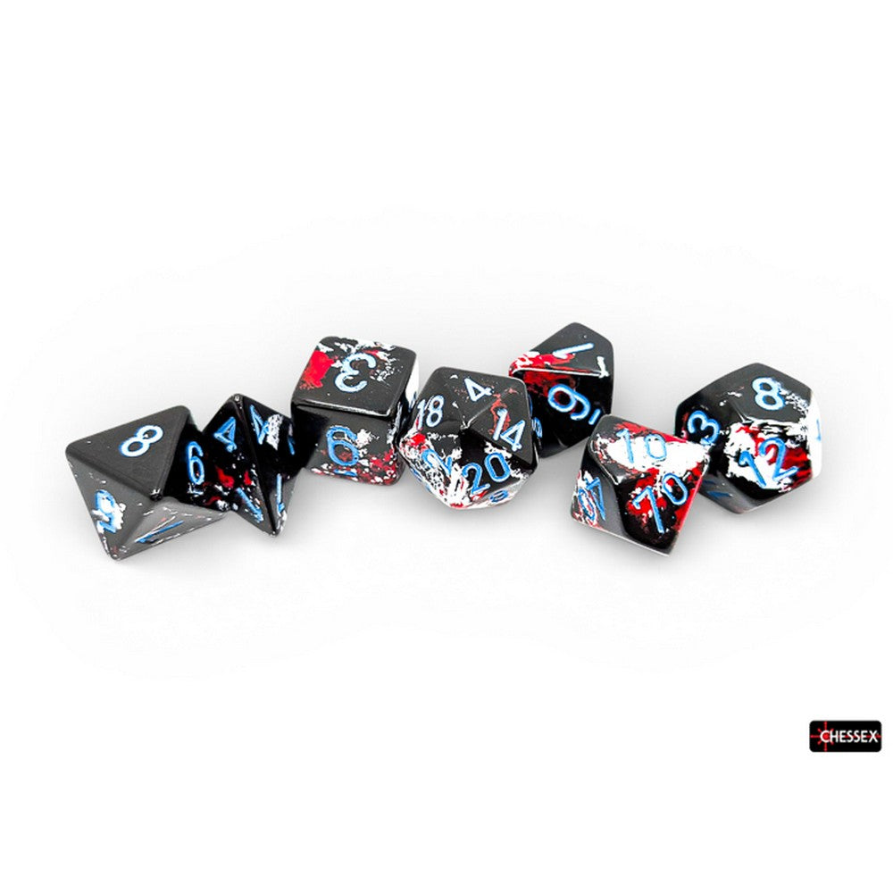 U2 CHX 24408 Brush Polyhedral Dark Side/blue 7-Die Set