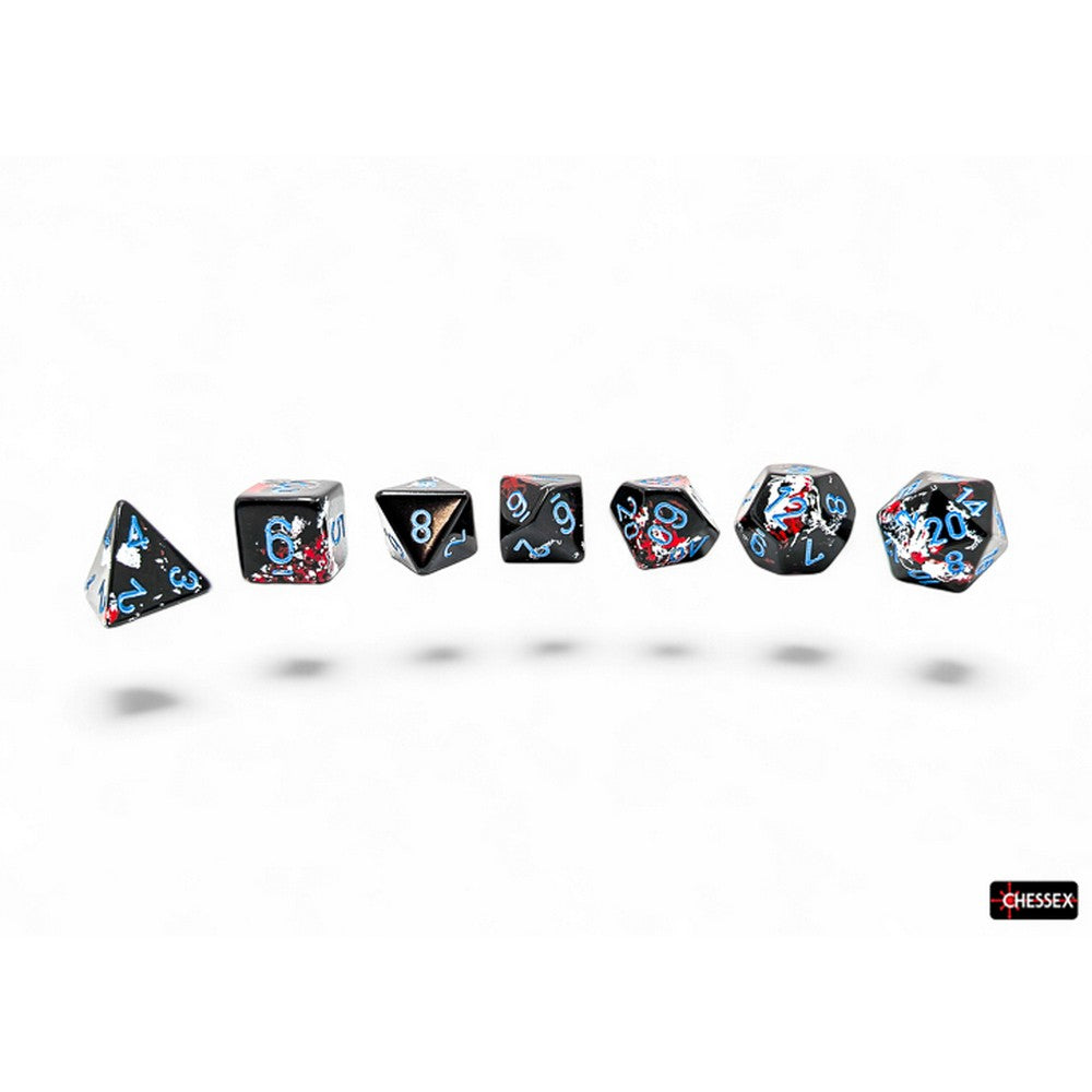 U2 CHX 24408 Brush Polyhedral Dark Side/blue 7-Die Set
