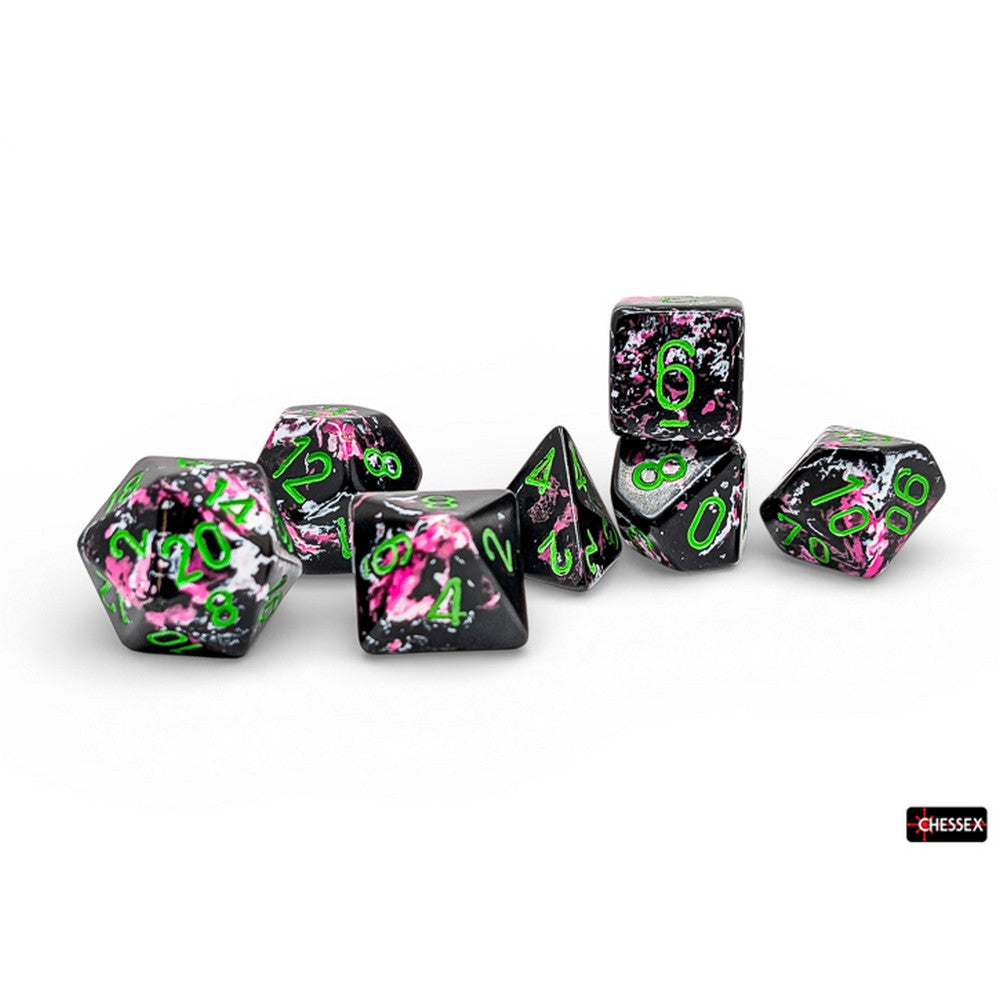 U2 CHX 24414 Brush Polyhedral Paintball/green 7-Die Set