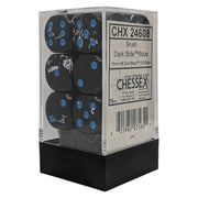 U2 CHX 24608 Brush Dark Side/blue 16mm d6 Dice Block (12 dice)