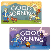 U2 Ultra Pro: UP16809 Fallout - Vault Boy - Good Morning/Good Evening Double-Sided Playmat