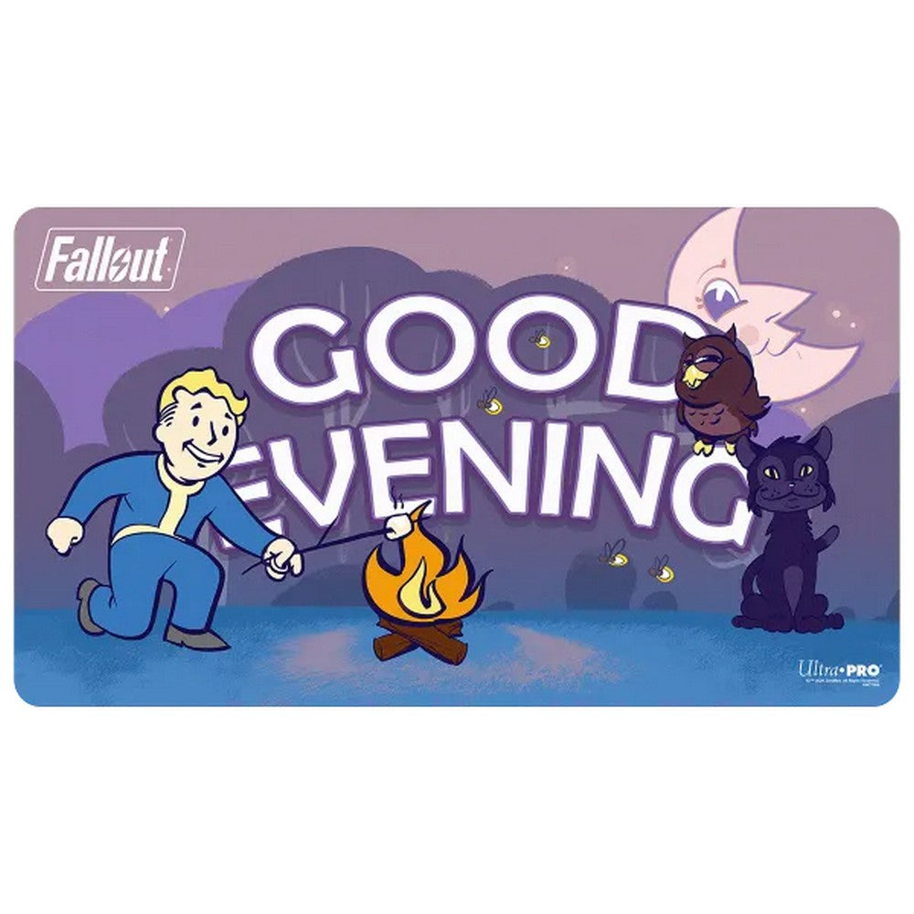 U2 Ultra Pro: UP16809 Fallout - Vault Boy - Good Morning/Good Evening Double-Sided Playmat