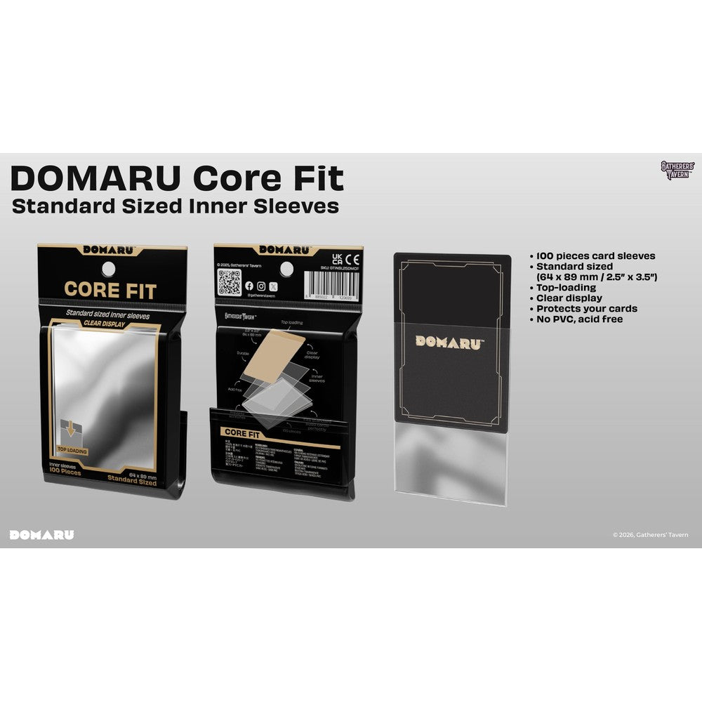 U2 Gatherers Tavern - Domaru Sleeves - Core Fit - Standard Size