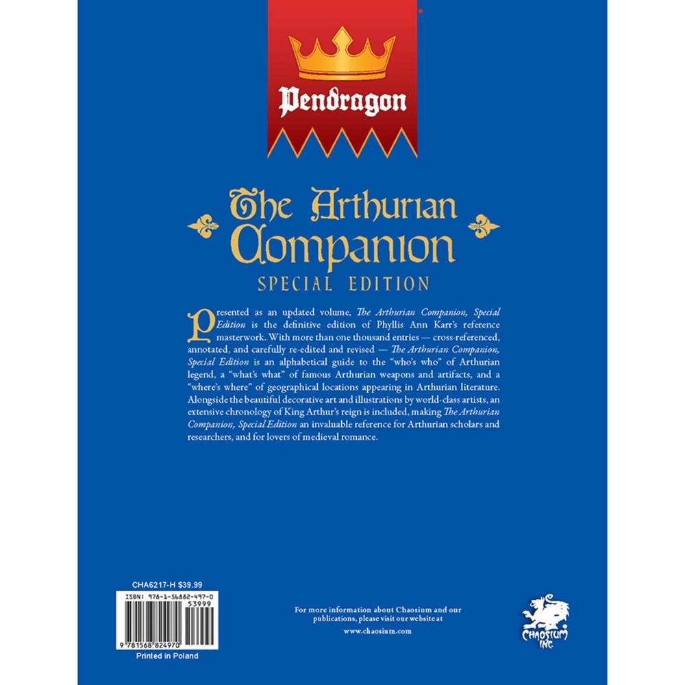 U2 Title: Pendragon Fiction: The Arthurian Companion