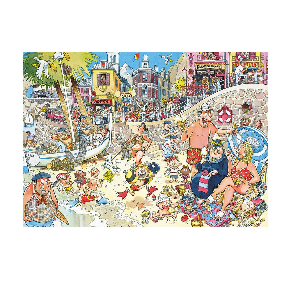 Puzzle - Jumbo - Wasgij? Retro Destiny #8 High Season (Square Box) 1000pc