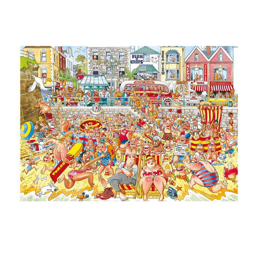 Puzzle - Jumbo - Wasgij? Retro Original #8 High Tide (Square Box) 1000pc