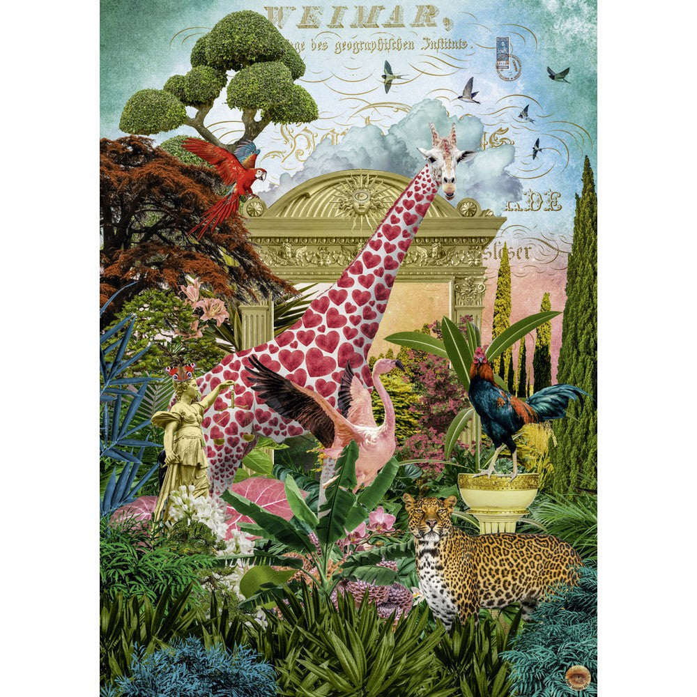Puzzle - Heye - Sanchez; Fauna Fantasies, Giraffolove 1000pc