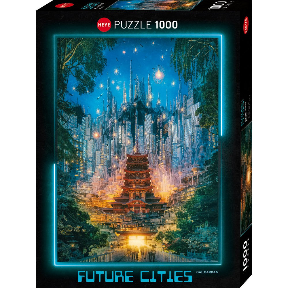 Puzzle - Heye - Barkan; Future Cities, Portal 1000pc