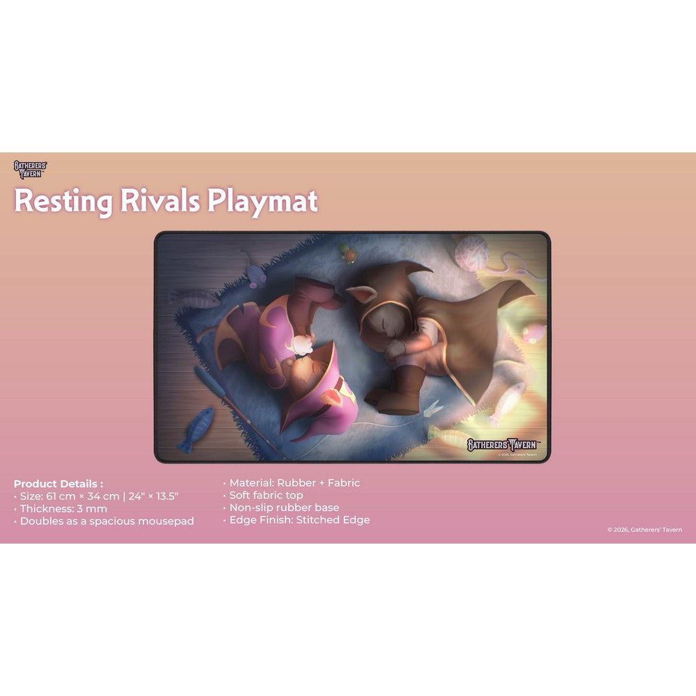 Gatherers Tavern - Playmat - Cinnamon Resting Rivals