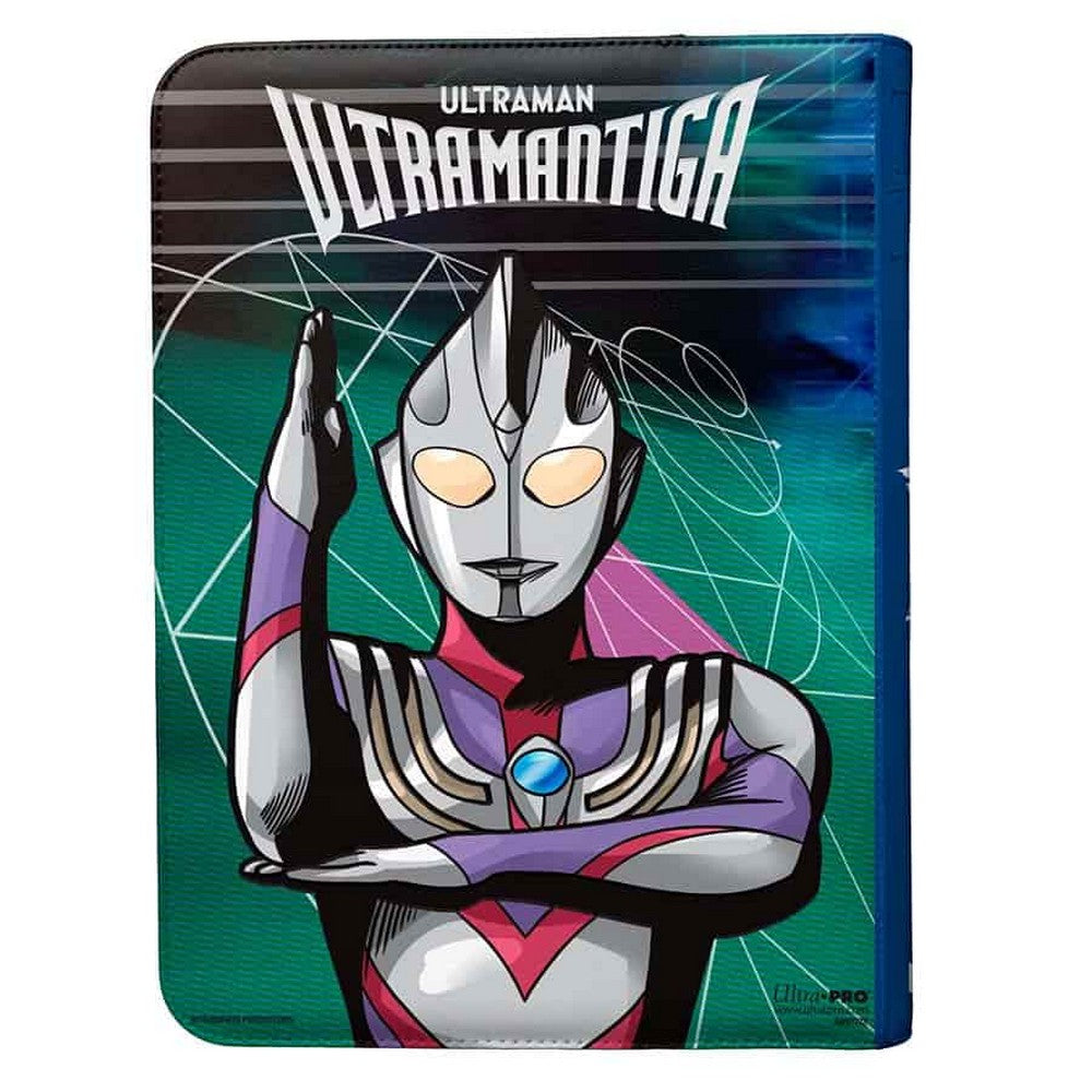 Ultra Pro: UP16815 ULTRAMAN TIGA 9-Pocket Zippered Premium PRO-BINDER for Tabletop Gaming