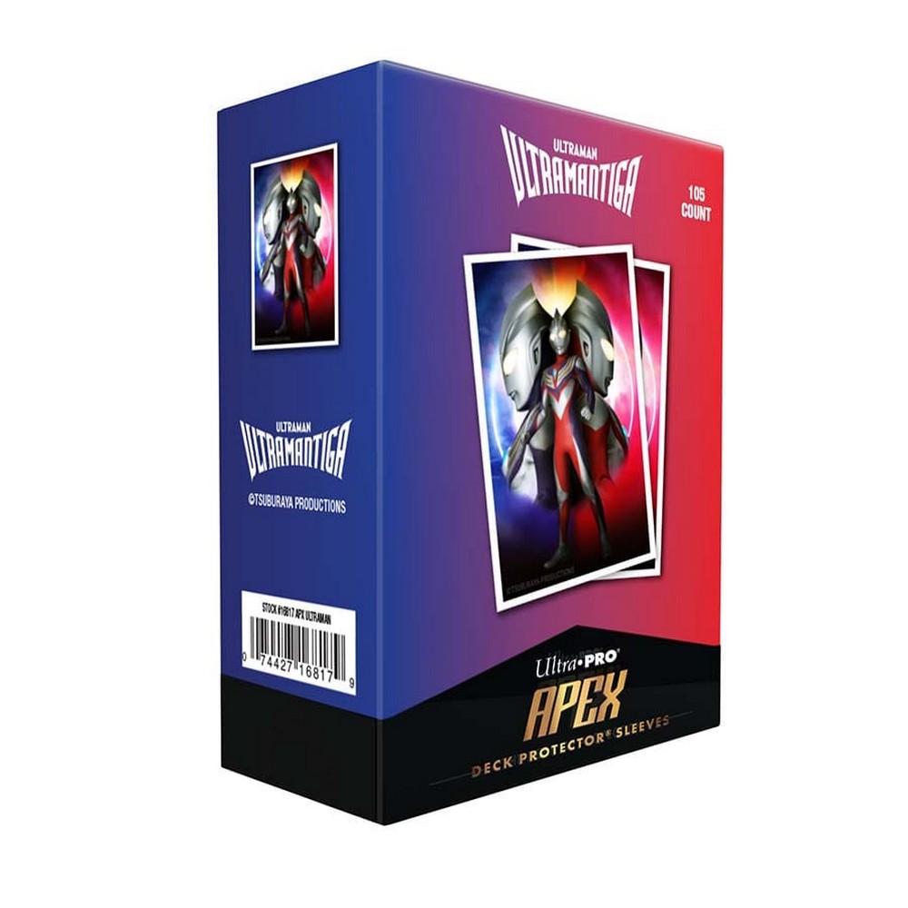 Ultra Pro: UP16817 ULTRAMAN TIGA APEX DECK PROTECTOR Sleeves for Tabletop Gaming