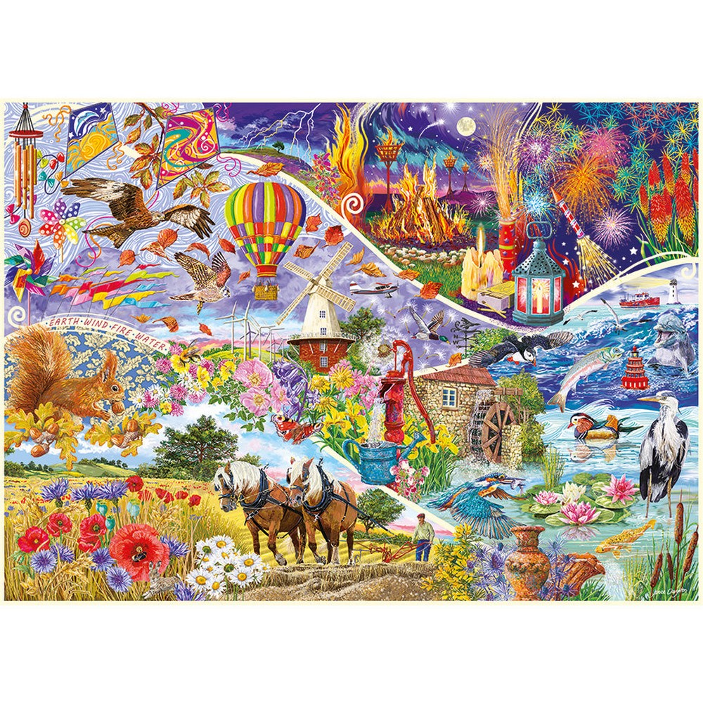 Puzzle - Gibsons - Elemental 1000Pc