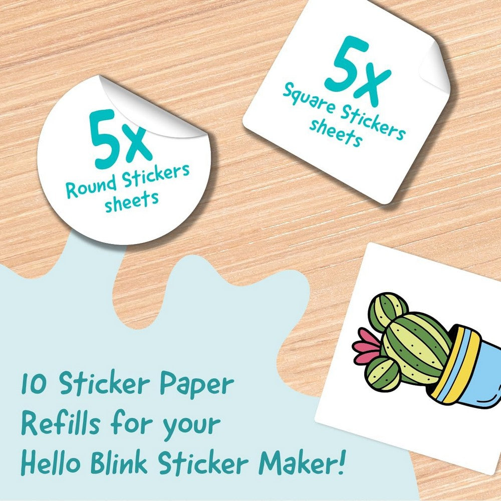 Sticker Maker: Refill Pack – White
