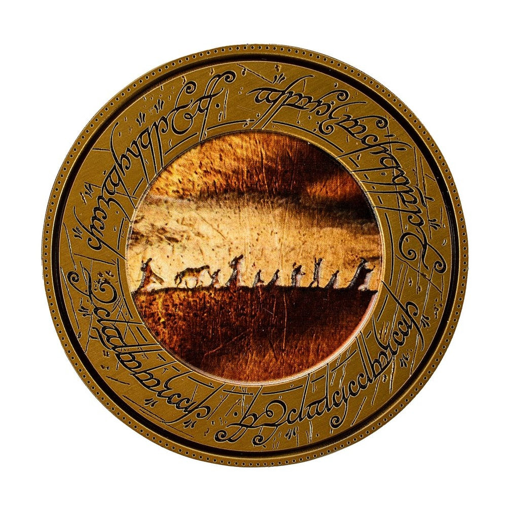 Lord of the Rings: The Fellowship Deluxe Coin with Display Stand