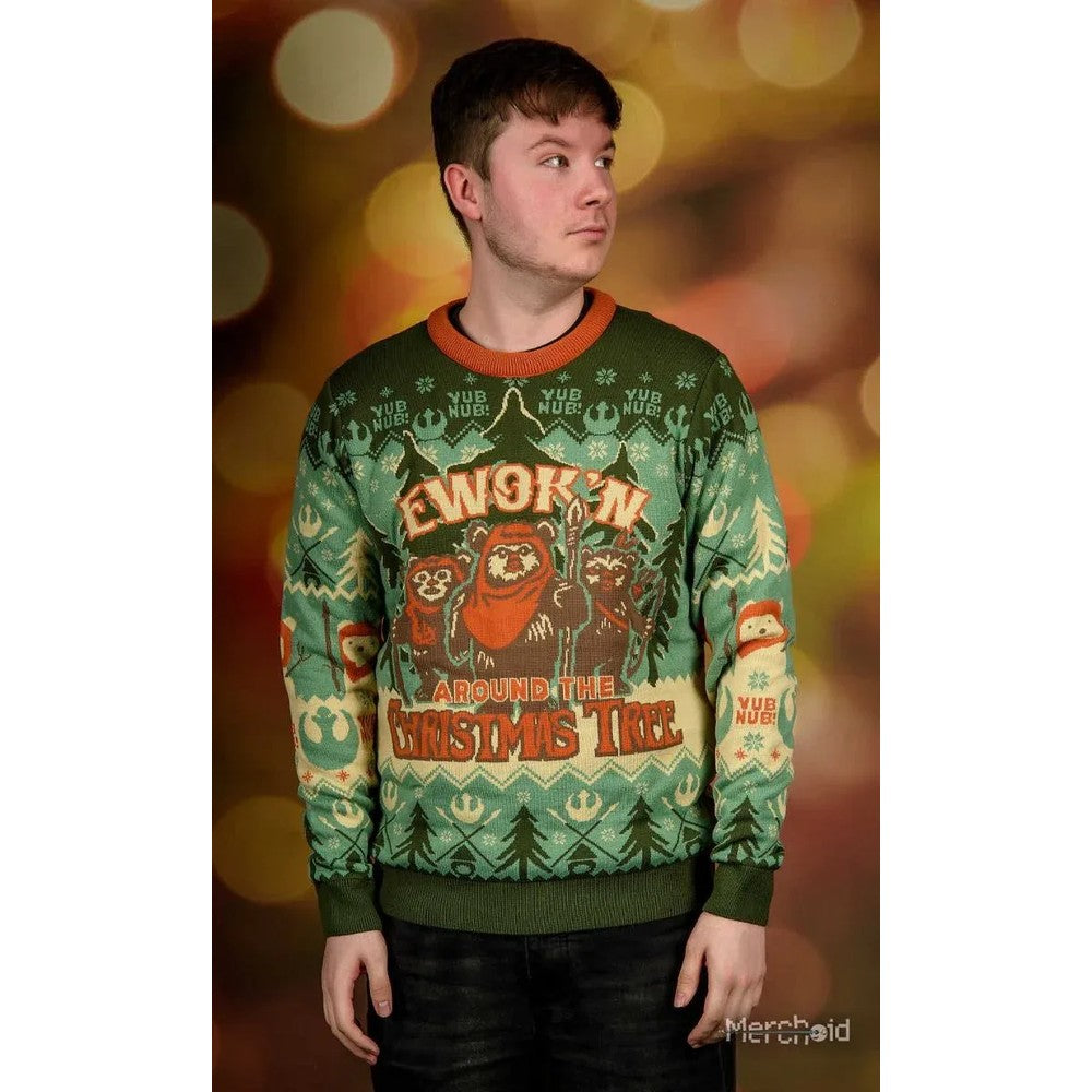 Star Wars: Ewokin' Christmas Jumper (Size S)