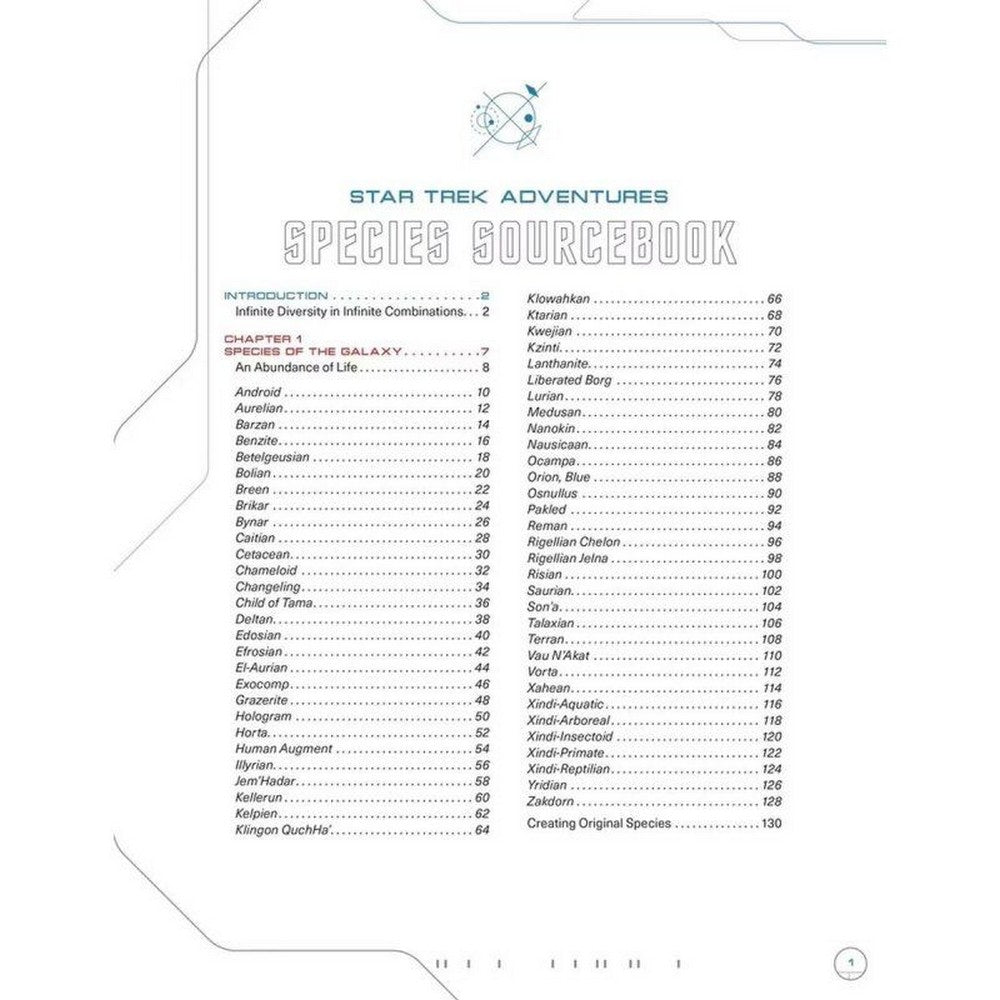 Star Trek Adventures - Second Edition - Species Sourcebook