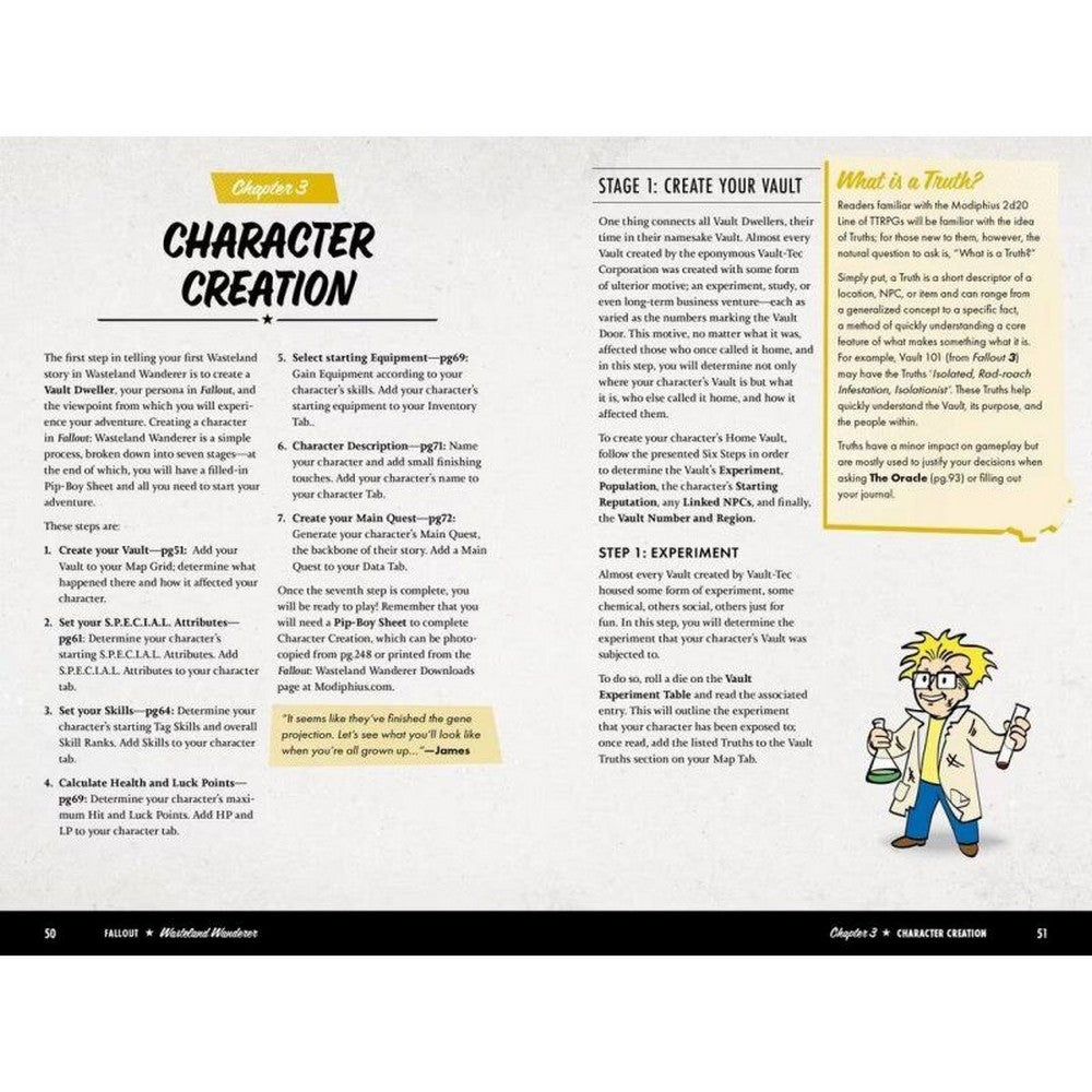 Fallout: Wasteland Wanderer: A Solo Roleplaying Game