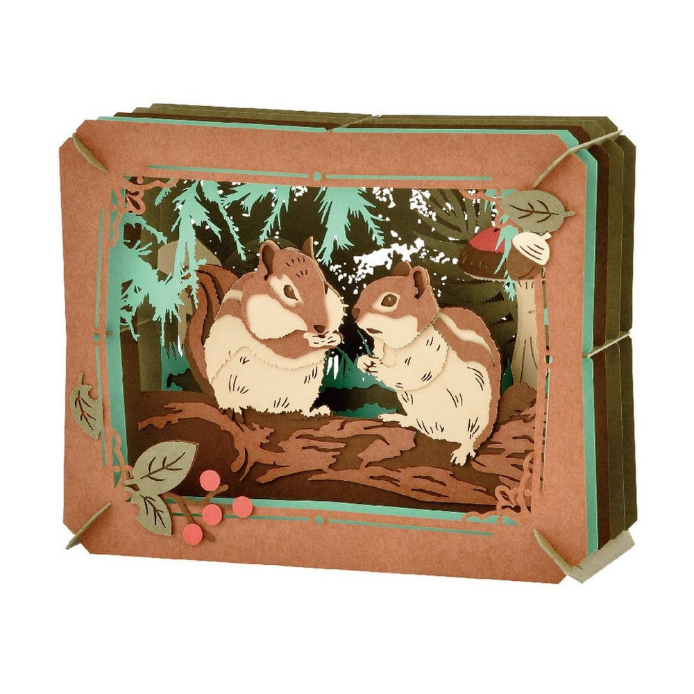 ENSKY - Paper Theater - Squirrel and Mushroom