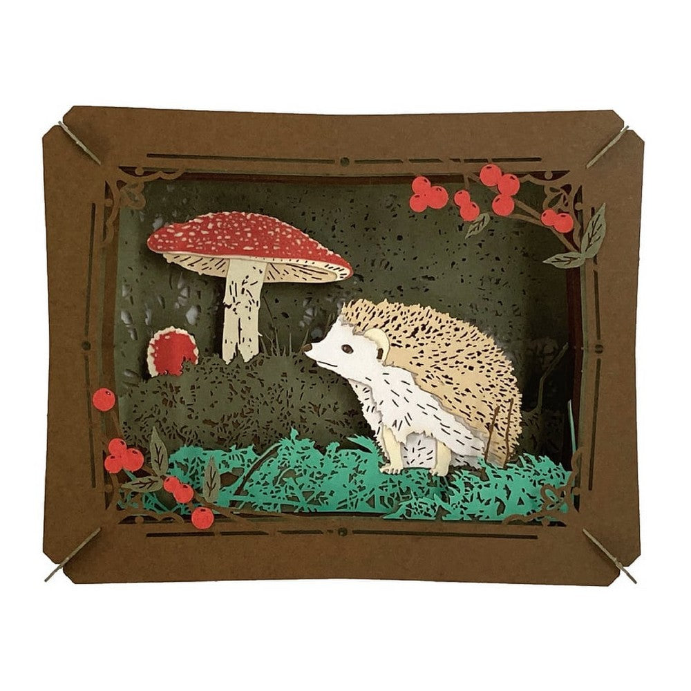 ENSKY - Paper Theater - Hedgehog and Mushroom