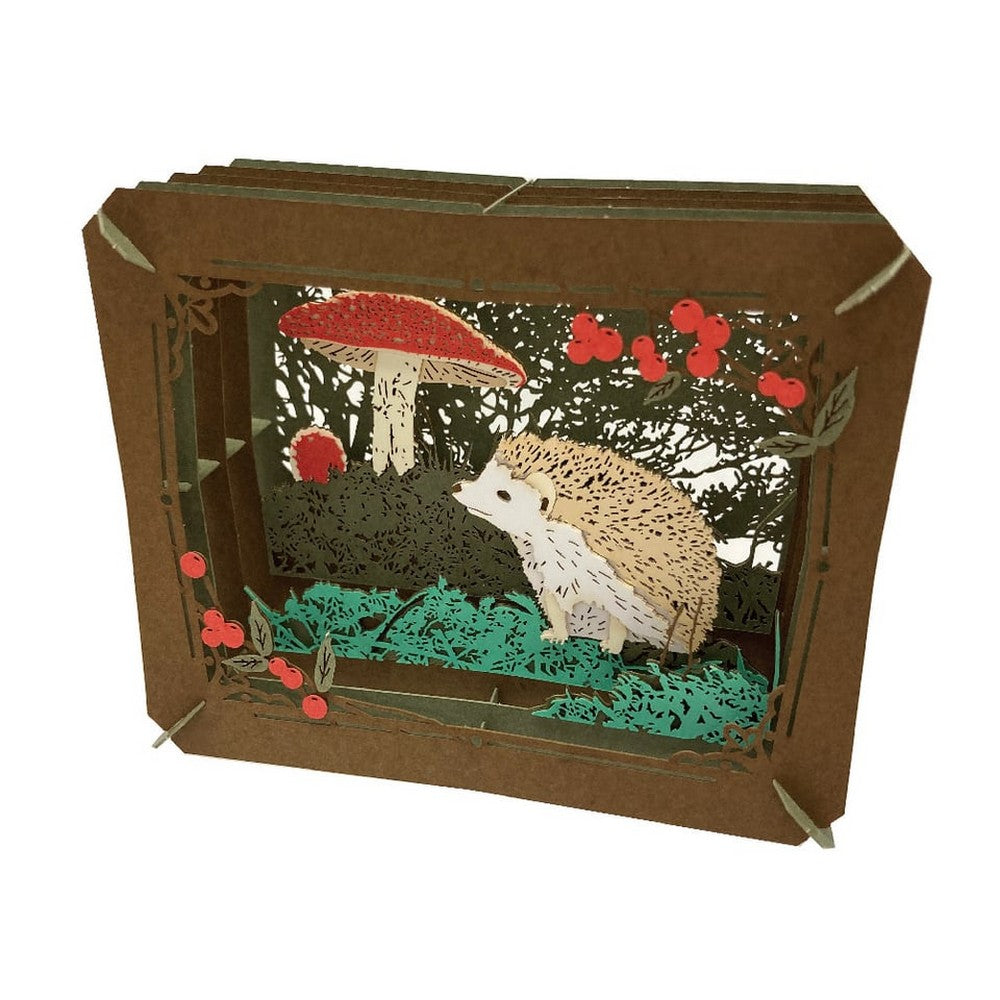 ENSKY - Paper Theater - Hedgehog and Mushroom