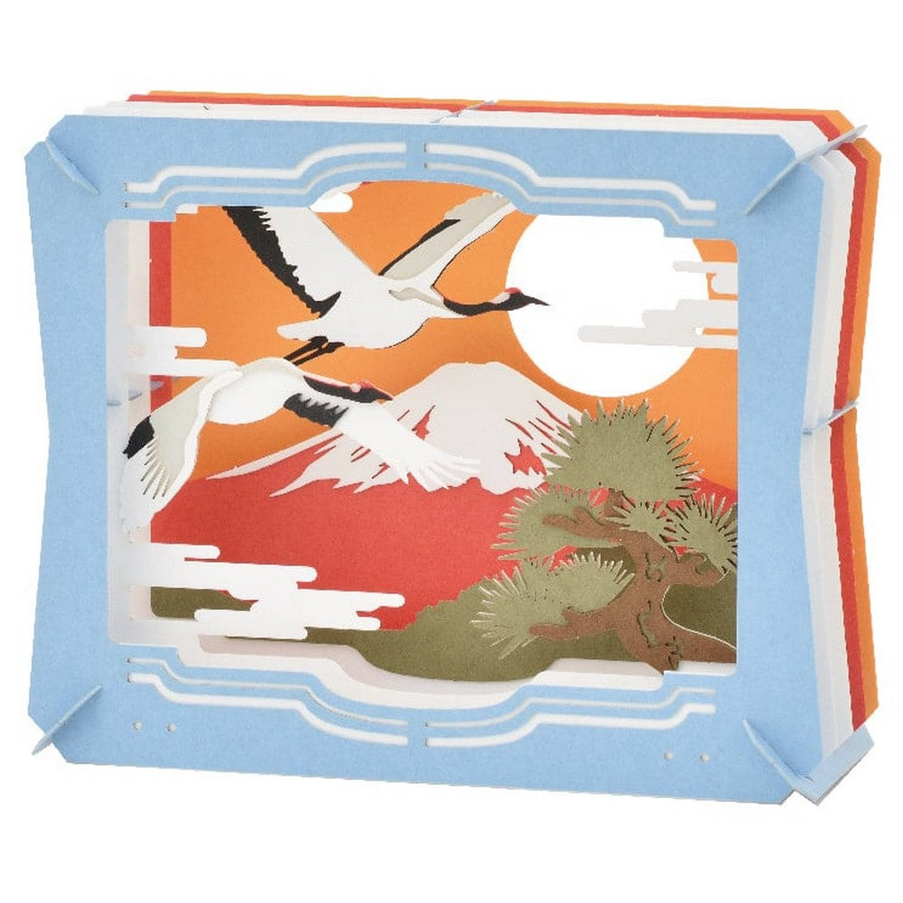 ENSKY - Paper Theater - Mt. Fuji and Cranes