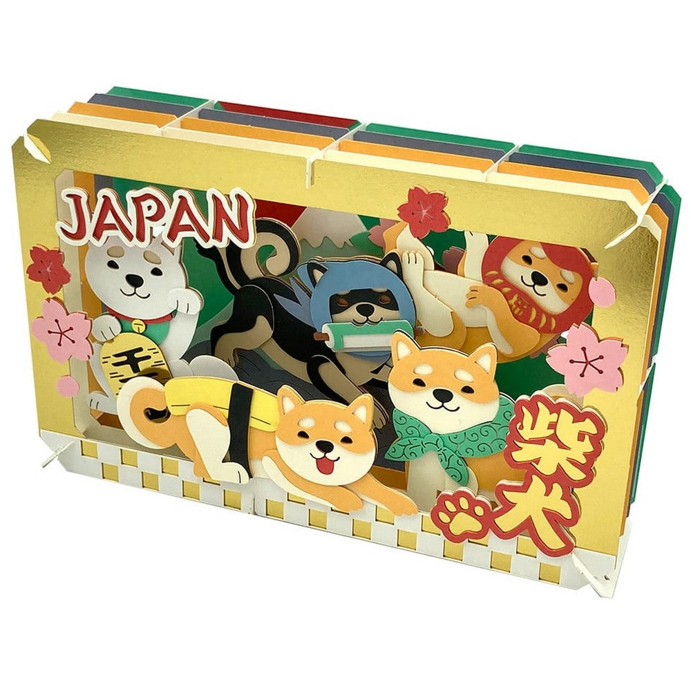 ENSKY - Paper Theater Large - A lot of Shiba Inu