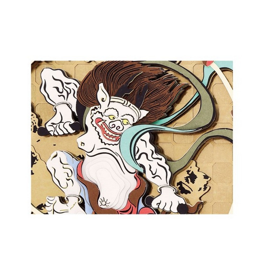 ENSKY - Paper Shadow Art Plus SA-C03 Tawaraya Sotatsu Wind God and Thunder God Screen