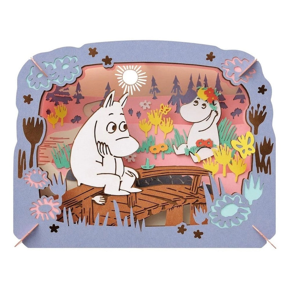 ENSKY - Paper Theater - Moomin - Moomins on the bridge