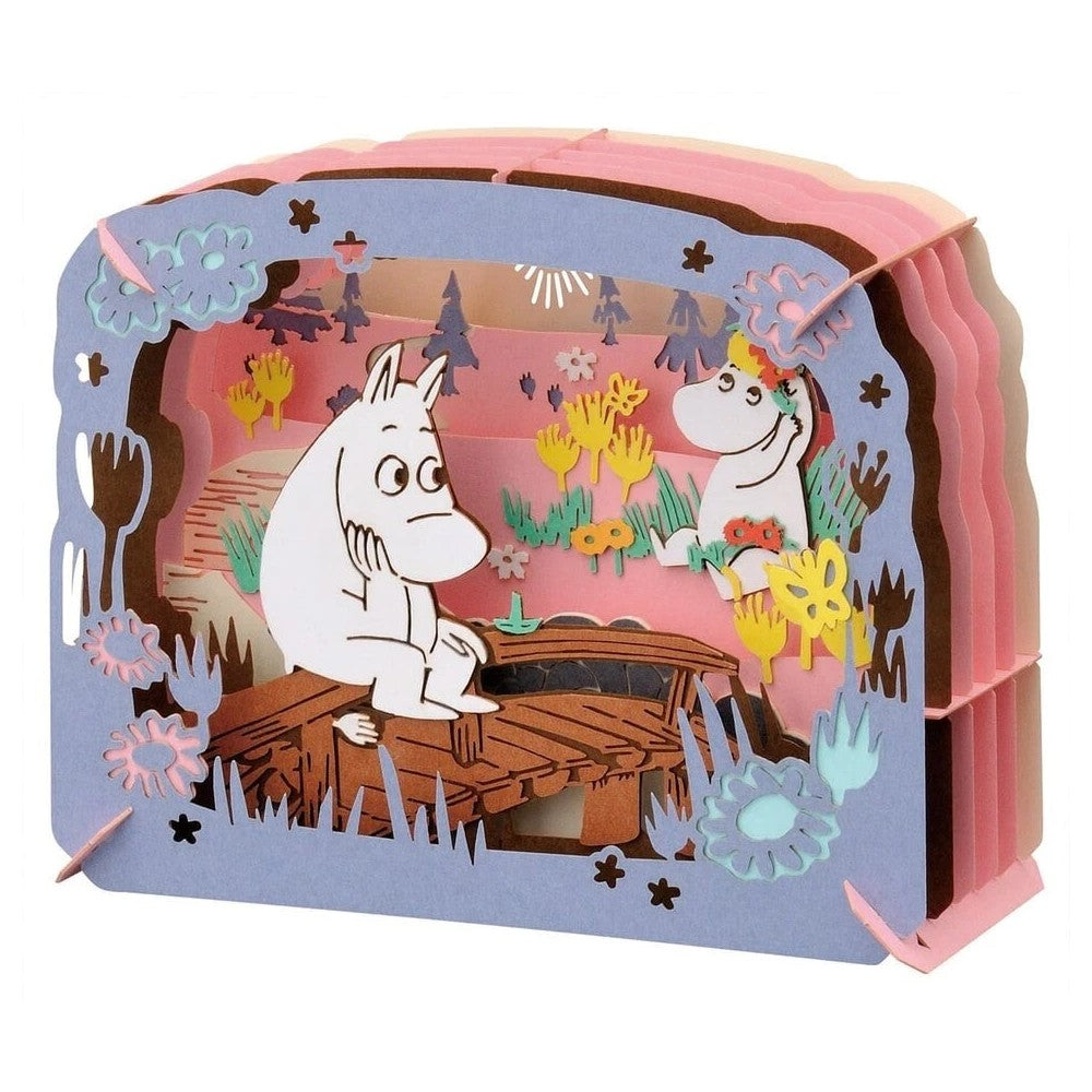 ENSKY - Paper Theater - Moomin - Moomins on the bridge