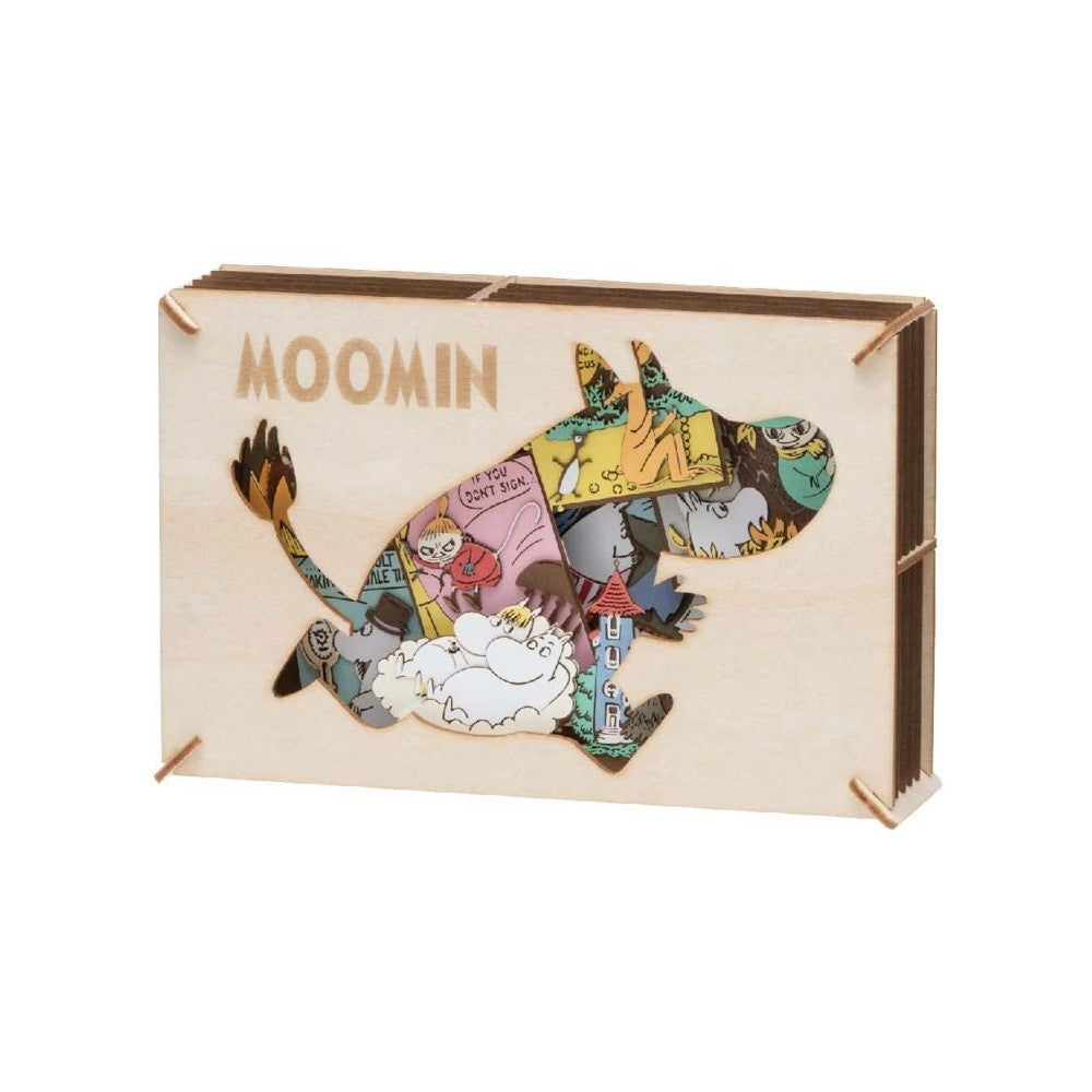 ENSKY - Paper Theater - Moomin - Moomins on the bridge